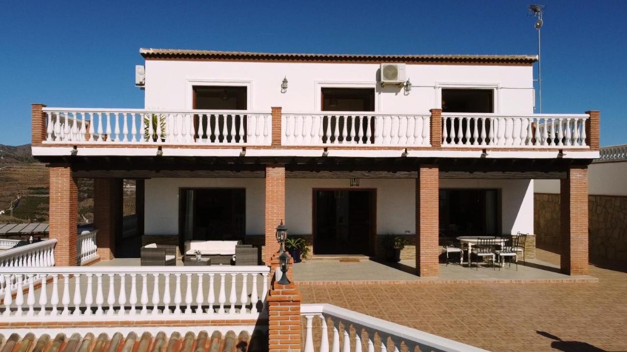 Villa El Palomar Azul With Pool And Sea View Benajarafe Buitenkant foto