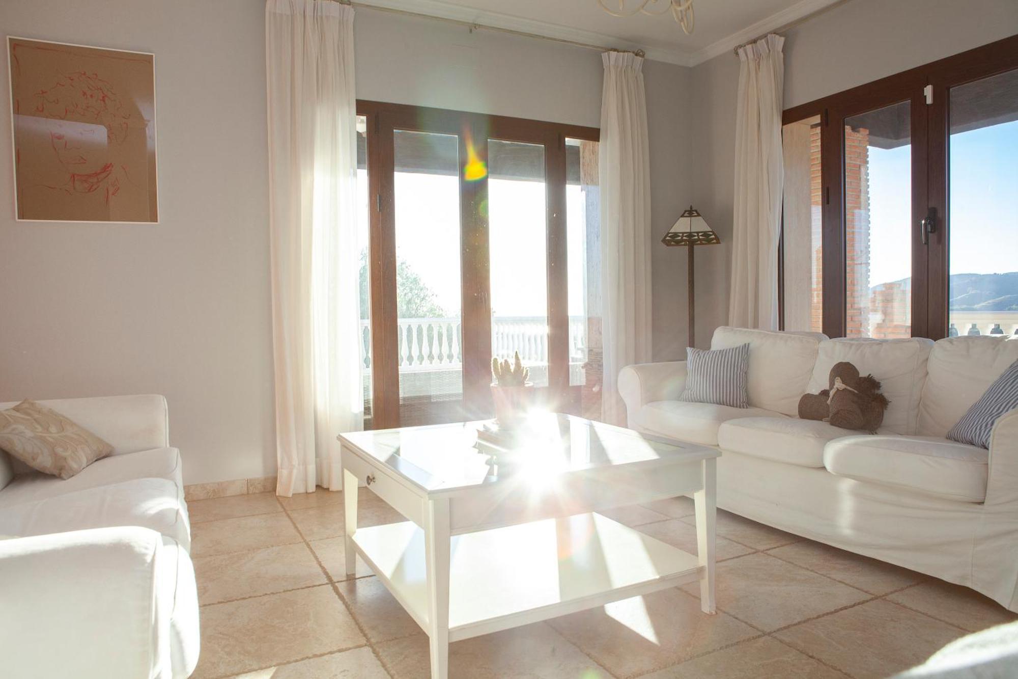 Villa El Palomar Azul With Pool And Sea View Benajarafe Buitenkant foto